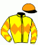casaque portée par Trullier T. jockey du cheval de course NATHIM, information pmu ZETURF