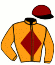 casaque portée par Mosse G. jockey du cheval de course FURI DE LA HOUSSAY, information pmu ZETURF