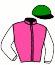 casaque portée par Marquette Max. jockey du cheval de course KOREM, information pmu ZETURF