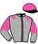 casaque portée par Gauffenic N. jockey du cheval de course ITS BILBO, information pmu ZETURF