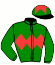 casaque portée par Gauffenic N. jockey du cheval de course BLUENESS, information pmu ZETURF casaque portée par Gauffenic N. jockey du cheval de course BLUENESS, information pmu ZETURF