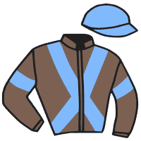 casaque portée par Hardouin E. jockey du cheval de course ALKUIN, information pmu ZETURF casaque portée par Hardouin E. jockey du cheval de course ALKUIN, information pmu ZETURF