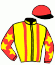 casaque portée par Mayeur R. jockey du cheval de course HUN ANGE VINT, information pmu ZETURF casaque portée par Mayeur R. jockey du cheval de course HUN ANGE VINT, information pmu ZETURF