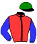 casaque portée par Raimbault C. jockey du cheval de course ERIDITA DOVER, information pmu ZETURF