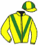 casaque portée par Sias Gio. jockey du cheval de course APRIL GALAXY, information pmu ZETURF