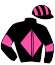 casaque portée par Mangione R. jockey du cheval de course DUBAI EMPIRE, information pmu ZETURF
