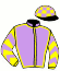 casaque portée par Phanthura A. jockey du cheval de course RISING BLAST, information pmu ZETURF