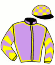 casaque portée par Phanthura A. jockey du cheval de course RISING BLAST, information pmu ZETURF casaque portée par Phanthura A. jockey du cheval de course RISING BLAST, information pmu ZETURF