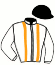 casaque portée par Grondin Pie. A. jockey du cheval de course MY LORD, information pmu ZETURF