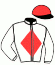 casaque portée par Le Clerc B. jockey du cheval de course MISS KENT, information pmu ZETURF