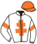 casaque portée par O'sullivan Mic. jockey du cheval de course HIGHBORNE HERCULES, information pmu ZETURF casaque portée par O'sullivan Mic. jockey du cheval de course HIGHBORNE HERCULES, information pmu ZETURF