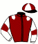 casaque portée par Belmont Cés. jockey du cheval de course MOONWALKER, information pmu ZETURF