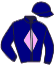 casaque portée par Nabet K. jockey du cheval de course DJIN'S, information pmu ZETURF