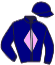 casaque portée par Nabet K. jockey du cheval de course DJIN'S, information pmu ZETURF casaque portée par Nabet K. jockey du cheval de course DJIN'S, information pmu ZETURF
