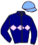 casaque portée par De Giles F. jockey du cheval de course WORLD APART, information pmu ZETURF casaque portée par De Giles F. jockey du cheval de course WORLD APART, information pmu ZETURF