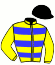 casaque portée par Reveley J. jockey du cheval de course KARBAU, information pmu ZETURF casaque portée par Reveley J. jockey du cheval de course KARBAU, information pmu ZETURF