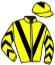 casaque portée par Howie N. jockey du cheval de course KETAMINE DE COTTE, information pmu ZETURF casaque portée par Howie N. jockey du cheval de course KETAMINE DE COTTE, information pmu ZETURF