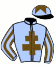 casaque portée par Meunier Gab. jockey du cheval de course COVER POINT, information pmu ZETURF casaque portée par Meunier Gab. jockey du cheval de course COVER POINT, information pmu ZETURF