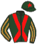 casaque portée par Guineheux Tho. jockey du cheval de course ICEO MADRIK, information pmu ZETURF casaque portée par Guineheux Tho. jockey du cheval de course ICEO MADRIK, information pmu ZETURF