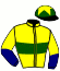 casaque portée par Crublet E. jockey du cheval de course JONIN, information pmu ZETURF casaque portée par Crublet E. jockey du cheval de course JONIN, information pmu ZETURF