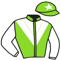casaque portée par Santiago Mlle D. jockey du cheval de course PIPPAS GIRL, information pmu ZETURF casaque portée par Santiago Mlle D. jockey du cheval de course PIPPAS GIRL, information pmu ZETURF