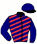 casaque portée par Brun M. jockey du cheval de course JIPE DE LARRE, information pmu ZETURF casaque portée par Brun M. jockey du cheval de course JIPE DE LARRE, information pmu ZETURF