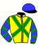 casaque portée par Marie Benj. jockey du cheval de course VALENTO, information pmu ZETURF casaque portée par Marie Benj. jockey du cheval de course VALENTO, information pmu ZETURF