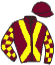 casaque portée par Guyon M. jockey du cheval de course VIVE EN FORET, information pmu ZETURF casaque portée par Guyon M. jockey du cheval de course VIVE EN FORET, information pmu ZETURF