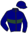 casaque portée par Salmon D. jockey du cheval de course INSPIRADO, information pmu ZETURF