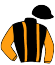 casaque portée par Prichard Mlle C. jockey du cheval de course ROYALCLETY, information pmu ZETURF casaque portée par Prichard Mlle C. jockey du cheval de course ROYALCLETY, information pmu ZETURF