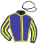 casaque portée par Tett Mr Fre. jockey du cheval de course IMAGINAIRE, information pmu ZETURF