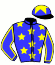 casaque portée par Masure G. jockey du cheval de course SQUARE SAINT ROCH, information pmu ZETURF casaque portée par Masure G. jockey du cheval de course SQUARE SAINT ROCH, information pmu ZETURF