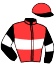 casaque portée par Gelhay B. jockey du cheval de course LAFFITE, information pmu ZETURF