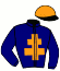casaque portée par Blandin G. jockey du cheval de course INTUITION (FR), information pmu ZETURF