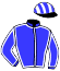 casaque portée par Beaudouin G. jockey du cheval de course FUEGO MAZA, information pmu ZETURF
