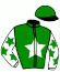 casaque portée par Darbord Mlle M. jockey du cheval de course FANAK DU BOCAGE, information pmu ZETURF