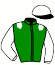 casaque portée par Raffin O. jockey du cheval de course IN EXCESS GIRL, information pmu ZETURF casaque portée par Raffin O. jockey du cheval de course IN EXCESS GIRL, information pmu ZETURF