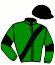 casaque portée par Beileard L. jockey du cheval de course JAVA DU TRESOR, information pmu ZETURF