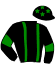 casaque portée par Mary P. Ed. jockey du cheval de course FEDER PERRINE, information pmu ZETURF