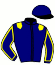 casaque portée par Mottier M. jockey du cheval de course EDI JOSSELYN, information pmu ZETURF