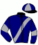 casaque portée par Trinquart A. jockey du cheval de course JAYA KALOUMA, information pmu ZETURF