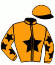 casaque portée par Marchand T. jockey du cheval de course GUITARE DIGEO, information pmu ZETURF
