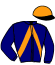 casaque portée par Poirier M. jockey du cheval de course GOING DES TITHAIS, information pmu ZETURF