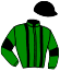 casaque portée par Harel F. jockey du cheval de course LOUMA DE MALOU, information pmu ZETURF casaque portée par Harel F. jockey du cheval de course LOUMA DE MALOU, information pmu ZETURF