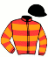 casaque portée par Nailov-ferhanov S. jockey du cheval de course UNBRIN DE L'ISLE (AQ), information pmu ZETURF