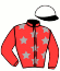casaque portée par Fournigault G. jockey du cheval de course IDEE ROSE DE CHENU, information pmu ZETURF