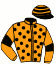 casaque portée par Nicoleau J. jockey du cheval de course DUNKIRK HARBOUR (US), information pmu ZETURF