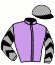 casaque portée par Defontaine Q. jockey du cheval de course NATHEPOLO, information pmu ZETURF