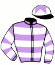 casaque portée par Mendizabal I. jockey du cheval de course QUELLO (IE), information pmu ZETURF