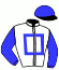 casaque portée par Androuin M. jockey du cheval de course COCKTAIL DANGEREUX (FR), information pmu ZETURF